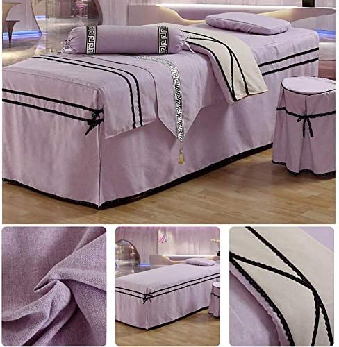 ZHUAN masažni stol Setovi 6 komada masažni Kreveti suknja jastučnica stolica Navlaka za krevet