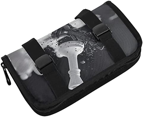 Držač za automobilski tkivo 3D-crno-bijelo-šahovsko-bojno sredstvo za čišćenje salveta za