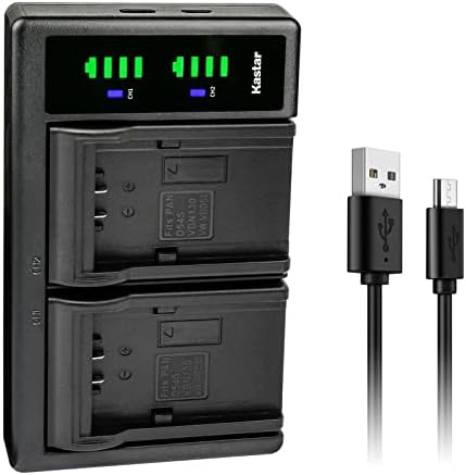 Kastar CRG-D08S LTD2 USB punjač baterije Kompatibilan sa Panasonic CGA-D320, CGA-D320A / 1B, CGA-D220E / 1B,