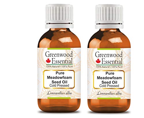 Greenwood Essential LiadowFoam sjemensko ulje sa sjemenkama od stakla prirodna terapijska klasa hladno prešana za osobnu njegu 100ml x 2