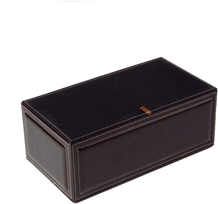 N / A pravokutna velika kutija za tkivo PU kožna tkiva sa kutijom za odlaganje tkiva hardvera