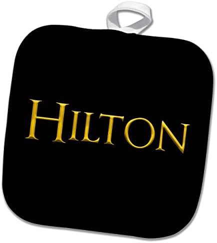 3Droza Hilton Popularno ime za bebe u Americi. Žuta na crnoj porodici. - Pothilders