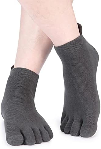 Meaiguo TOE čarape Nema prikazivanja Trčanje pet čarapa za prste za muškarce Women 4 parove