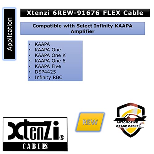 Xetenzi 6pin Flex Cable XTFC žičana oprema XT91676 za AMP daljinski bas računar kompatibilan sa pojačalama