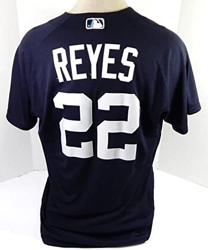2020 Detroit Tigers V�ctor Reyes # 22 Igra izdana POS rabljeni mornarski dres ST 46 9 - Igra Polovni MLB dresovi
