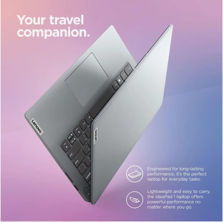 Lenovo IdeaPad 1i 14 Laptop, 14.0 HD ekran, Intel Pentium QuadCore N5030, 4GB RAM-a, 256GB memorije