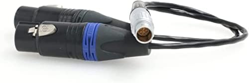 SZRMCC zvučni uređaji 688 633 Dva XLR 3-polni ženski do 6 pin muški audio ulazni kabel za arri Alexa