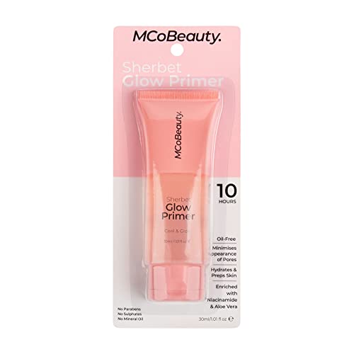 MCoBeauty Sherbet Glow Primer-Trenutno Hidrira I Priprema Kožu-Minimizira Pore - Djeluje Kao