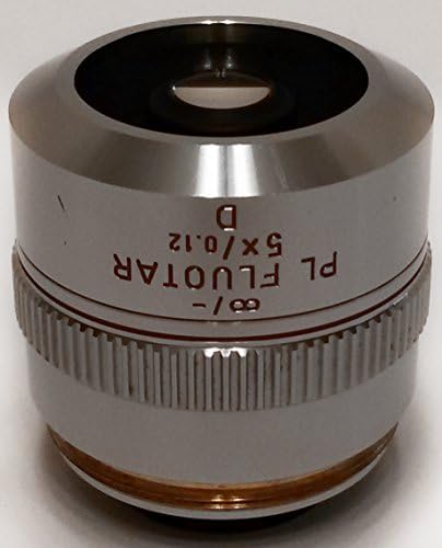 Leitz | PL Fluotar 5x / 0.12 D ∞ / - Metalurška sočiva za mikroskop Darkfield