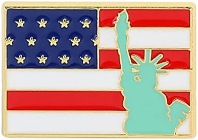 Šareni BLING američka zastava igla za ćelavog orla križa rever emajlirana igla ruksak šešir broš značka