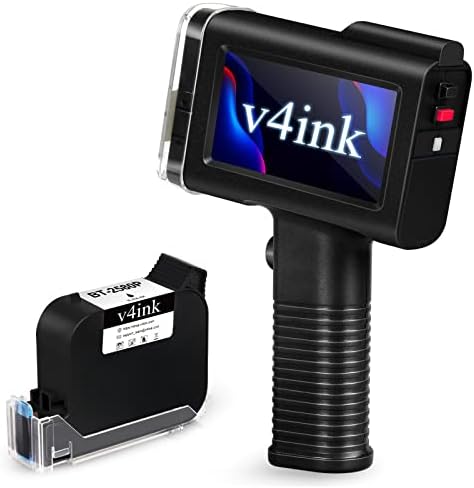 V4INK Bentsai prijenosni ručni inkjet štampač B1 sa 4,3 inčni HD dodirni ekranu topiotrni stroj za kodiranje