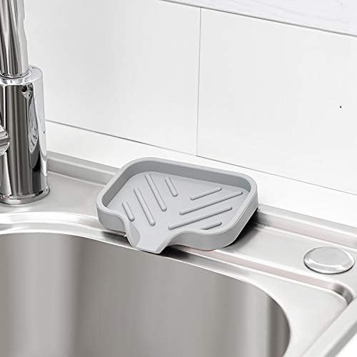 LSJZZ Jednostavan silikonski sapun za odvod nosača za toalet Besplatan perforirani držač sapuna za odvod vode vodootporni i vlažni diverzijski dizajn i pjena