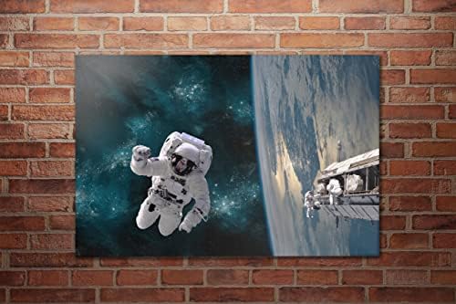 EGD akrilni stakleni okvir moderna zidna Umjetnost, svemirska stanica-Galaxy serija-dizajn enterijera-akrilna zidna Umjetnost-slika fotografija štampanje umjetničkih djela - više opcija veličine