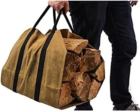 Dehidrator veliki nosač drva za ogrjev vatrogasna Drvena torba za teške uslove rada Voštana Platnena