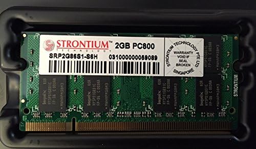 2GB PC2-6400 200 PIN DDR2 SODIMMM