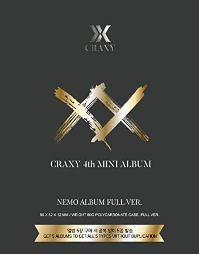 Craxy XX 4. mini album K-pop Selaed