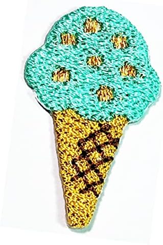 Rafeeasy Patch Mini sladoled zakrpe za voće Iron Šivenje na izvezenom aplicu za ruksake za ruksak Majica Jeans Suknje prsluci šal za šešir za patch crtioon naljepnica