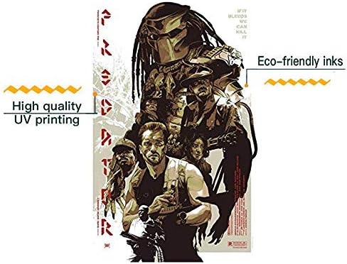 Predator 1987 Sci-Fi film film Metal tin znak Poster zidna ploča, Vintage Metal Pub Club Cafe