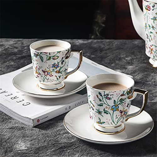 Liuzh cvijet rattan keramički čajnik kafe šalica za kavu Pot set za čaj Kuhinjski pribor za kuhanje