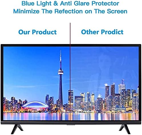 Kelunis anti plavi lampica zaštitnik TV-a, 32-75 inčni anti-sjajni film Anti-reflektorna stopa do 90% Anti ogrebotine