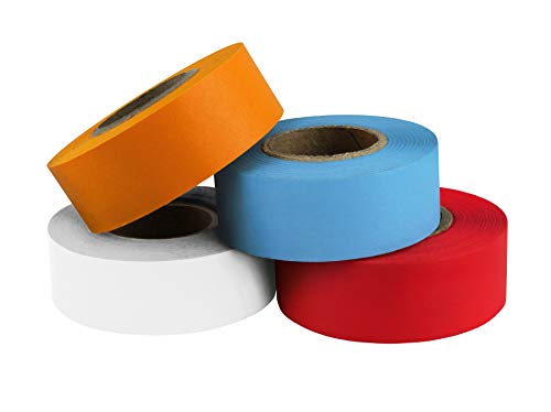 Roll Products 158-0003 ljepljiva traka za papir, 500 dužina x 3/4 širina, 1 jezgra, za kodiranje i označavanje boja, crvena