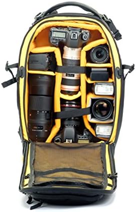 Vanguard Alta Fly 58t DSLR ruksak kamere, 4 kotača Spinner / kolica, crna, puna veličina