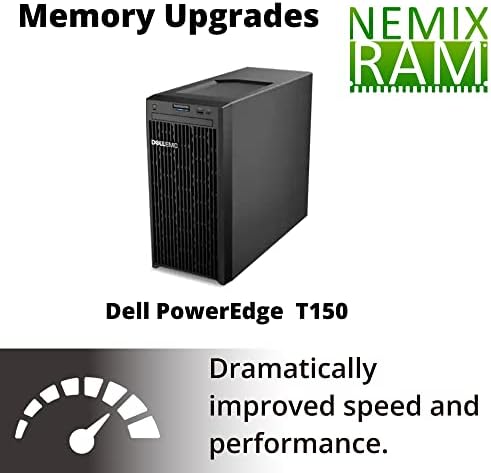 Nemix RAM 64GB DDR4-2666 PC4-21300 Non-ECC UDIMM Neobuhvatna nadogradnja memorije za Tower Dell PowerEdge T150
