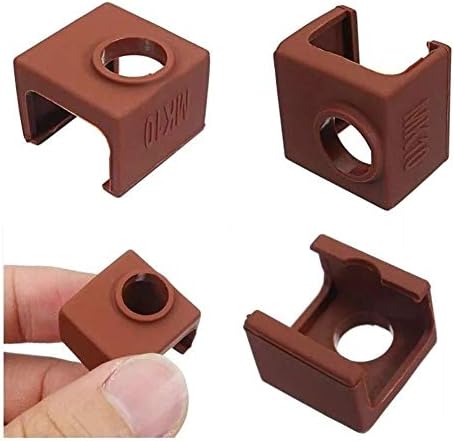 Fauuche JF-Xuan Monitoring silikonska zaštitna futrola MK10 boja kafe kompatibilna sa grijanjem aluminijskih bloka 3D pisača kraj 3D pribor za štampač