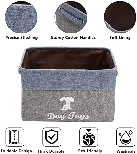 Geyecete posteljina košara za odlaganje bin Organizator komoda - savršeno za organizovanje pasnih igračaka, pasa