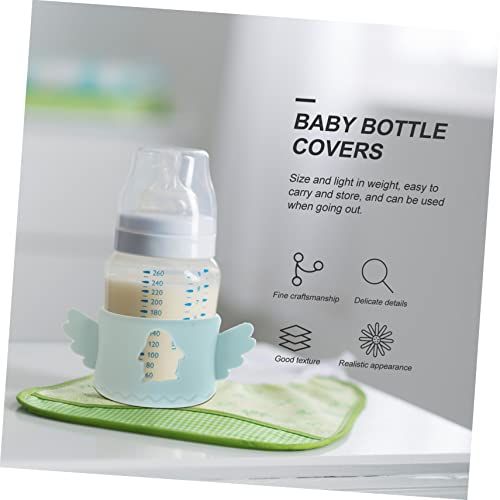 HEALEVED 8 kom. Zaštitni za bebe za djecu za dječake Glass Baby Bottle rukave za bocu za bocu s silikonskim