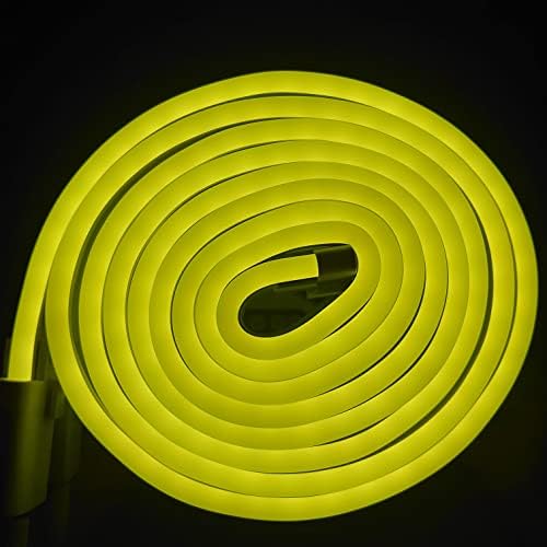 Neonska LED traka, 6.56 ft/2m 5V vodootporna fleksibilna traka, DIY LED neonska lampa za uređenje
