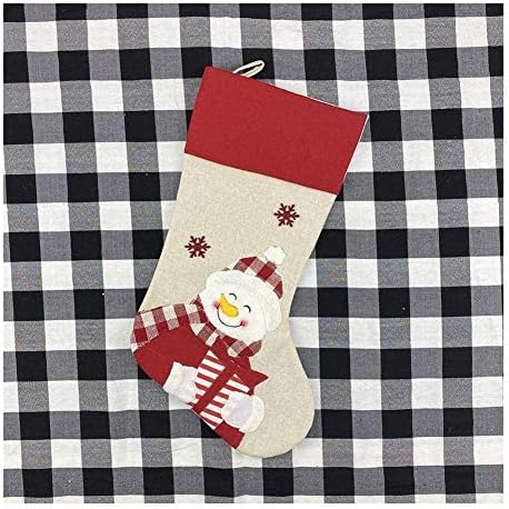 Alremo huangxing - Božićne čarape Netkane poklon torbe Čarape za djecu bombonske torbe Božićne čarape za