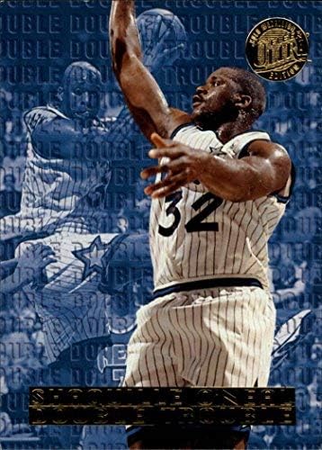 1995-96 Ultra dvostruki lovotvoreni medaljon 6 Shaquille O'Neal NBA košarkaška trgovačka kartica
