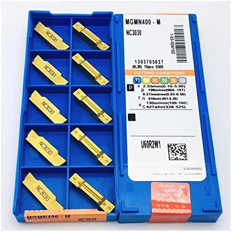 Karbidni alat 10kom alat za žljebove MGMN400 M NC3020 NC3030 PC9030 alat za žljebove CNC žljebovi karbidni