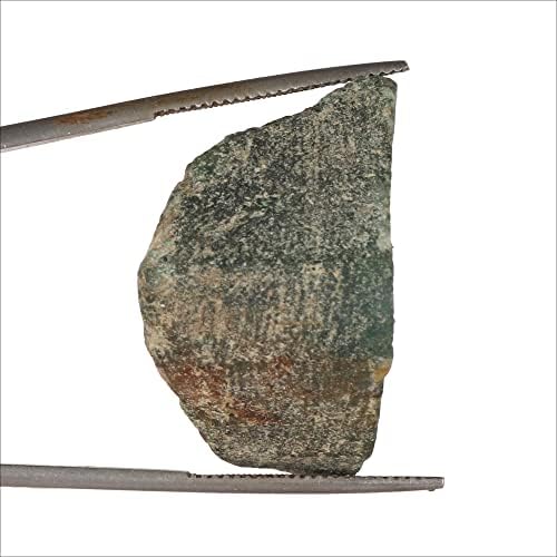 Gemhub Natural Green Jade Grup zacjeljivanje Crystal EGL certificirani labavi dragulj za prevrtanje, kabiranje, ukras - 62 ct.