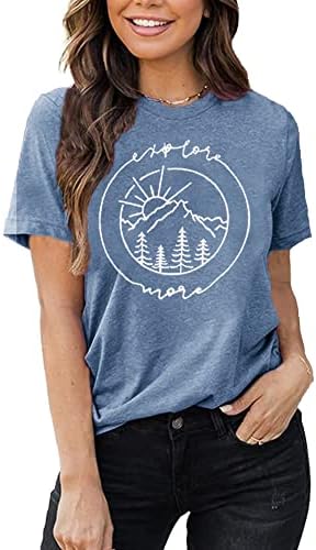 Žene planinarske planinske tankere Istražite više smiješnih grafičkih košulja Avanturistička vježba