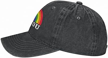 Houyunha pokaži mi butthole smiješan LGBTQ kamiondžija - bejzbol kapa Gag pokloni za muškarce žene