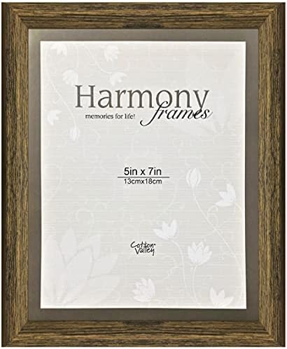 Harmony okviri 5x7 okvir za slike od dubokog drveta galerijski prikaz, bakar
