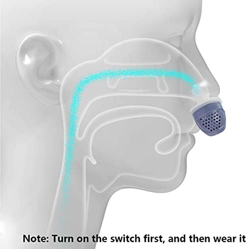 Uređač protiv hrpe na doodrama Električni hrpani čep silikonski protiv hrpe natpise USB punjivi pročišćivač zraka AIDS disanje AIDS Prijenosni spavanje hrpom čepom, plavo
