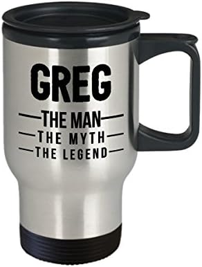 Greg Čovjek mit, legenda putni poklon na poklonu 14oz