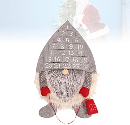 Happyyami Božić Dekor Božić Odbrojavanje Kalendar Božić Advent Kalendar Božić Santa Gnome Ukras Ornament