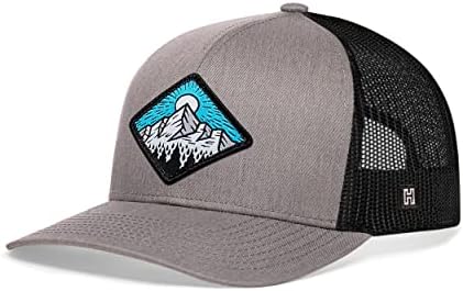 Haka Diamond Mountains & drveće šešir – kamiondžija šešir za muškarce & žene, Podesiva bejzbol kapa, mrežasti Snapback, vanjski kamp šešir