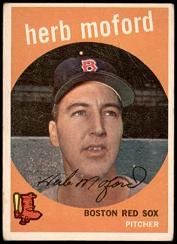 1959 TOPPS 91 Herb Moford Boston Crvene Sox Dean's Cards 2 - Dobar crveni sox