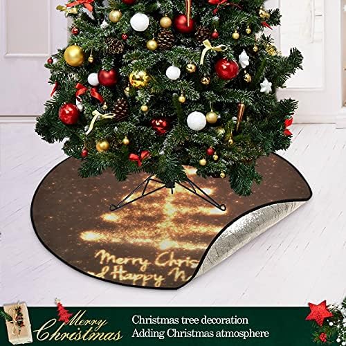 Božićno stablo božićno stablo mat vodootporan stalci za stalke Mat tepih ispod božićnog drvca Pribor za zaštitu poda Božićna ponuda 28 inča