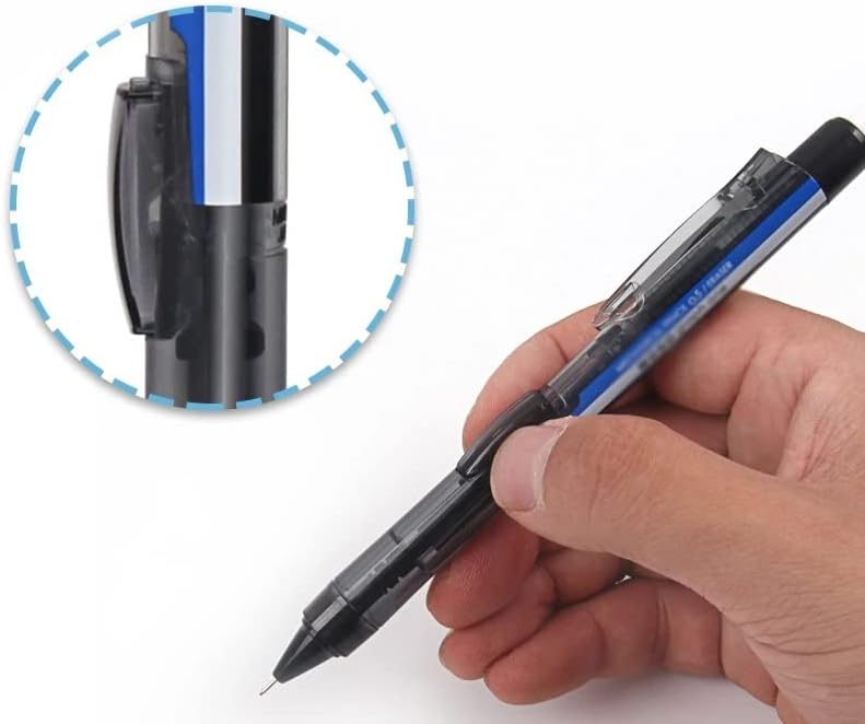 Yfqhdd 1pcs mehanička olovka prešana 0,5 mm studentska olovka za priuštenu školu kaligrafiju