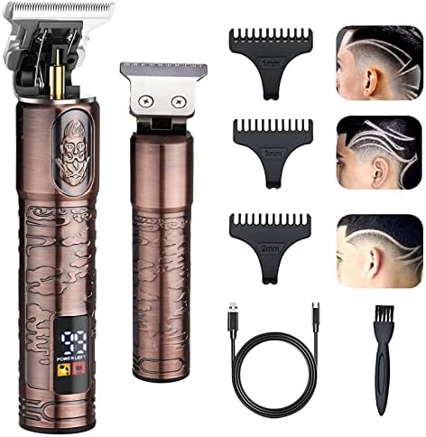 GSky profesionalne makaze za kosu za muškarce, Akumulatorski trimer trimer za bradu Edgers makaze za šišanje