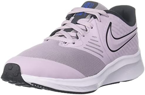 Nike Unisex-Kid's Star Runner 2 Ocjena školska obuća za trčanje, ledena lila / off noir-solarno-bijeli, 6,5Y redovno mi veliko dijete