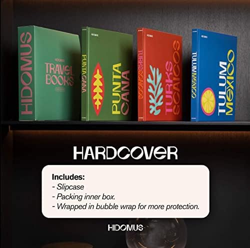 HIDOMUS-Set od 3 Hardcover dekorativnih knjiga za uređenje doma. Stolić Knjige za sobu Decor & amp; ured dekor. Knjige sa praznim stranicama za uređenje dnevne sobe. Dekor za police - Preppy dekor sobe.