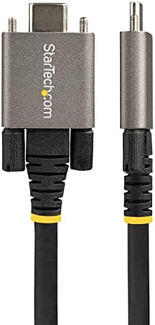 Starch.com 3FT bočni vijčani zaključavanje USB C kabel 10Gbps - USB 3.1 / 3.2 GEN 2 TIP-C kabel - 100W Dostava