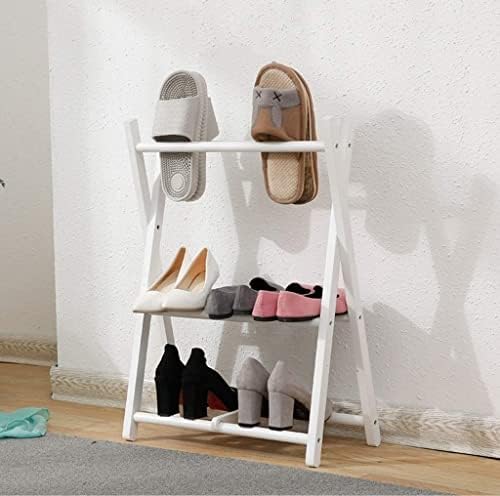 Xiaoheshop stalak za obuću Organizator prostora jednostavan i mali dvoslojni nosač cipela Porodični ležaj ulaz ulazno spavanje papuče stalak za uštedu prostora za obuću Organizator cipela za obuću